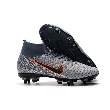 Nike Mercurial Superfly 360 Elite SG Pro Anti-Clog Grigio Arancio