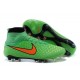 Scarpe da Calcio Nike Magista Obra FG Con Tacchetti Verde Arancio