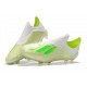 adidas X 18+ FG Scarpa da Calcio - Bianco Verde