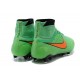 Scarpe da Calcio Nike Magista Obra FG Con Tacchetti Verde Arancio