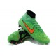 Scarpe da Calcio Nike Magista Obra FG Con Tacchetti Verde Arancio