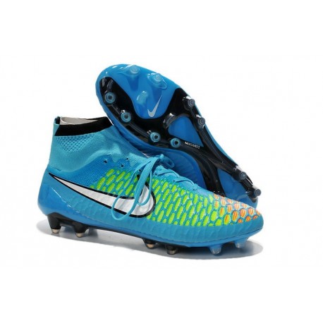 Nike Scarpa Calcio Magista Obra FG ACC Uomo Blu Hyper Punch