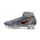 Nike Phantom VSN Elite DF FG Scarpa Uomo - Grigio Nero Rojo