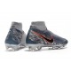 Nike Phantom VSN Elite DF FG Scarpa Uomo - Grigio Nero Rojo