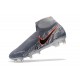 Nike Phantom VSN Elite DF FG Scarpa Uomo - Grigio Nero Rojo