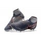 Nike Phantom VSN Elite DF FG Scarpa Uomo - Grigio Nero Rojo