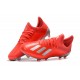 Scarpa da Calcio adidas X 19.1 FG Rosso Argento