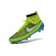 Nike Scarpa Calcio Magista Obra FG ACC Uomo Volt Bianco Blu