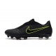 Scarpe di calcio Nike Phantom Venom Elite FG Nero Volt