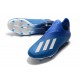 Scarpe da calcio adidas X 19+ FG per terreni duri Blu Bianco