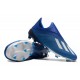 Scarpe da calcio adidas X 19+ FG per terreni duri Blu Bianco