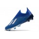 Scarpe da calcio adidas X 19+ FG per terreni duri Blu Bianco