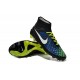 Nuovo 2015 Nike Magista Obra FG ACC Scarpe Calcio Nero Blu Bianco