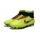 Nuovo 2015 Nike Magista Obra FG ACC Scarpe Calcio Verde Nero Arancio