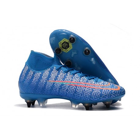 Nike Mercurial Superfly 7 Elite SG Pro AC Blu Rosso