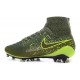 Nuovo 2015 Nike Magista Obra FG ACC Scarpe Calcio Agrume Scuro Volt Nero