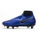 Scarpe Nike Phantom Vision Elite DF AC SG-Pro Bianco Nero Blu Racer