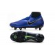 Scarpe Nike Phantom Vision Elite DF AC SG-Pro Bianco Nero Blu Racer