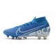 Scarpe Nike Mercurial Superfly VII Elite AG-Pro New Lights Blu Bianco