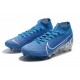 Scarpe Nike Mercurial Superfly VII Elite AG-Pro New Lights Blu Bianco