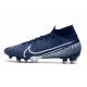 Nike Mercurial Superfly 7 Elite FG Scarpe -Blu Bianco