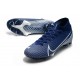 Nike Mercurial Superfly 7 Elite FG Scarpe -Blu Bianco