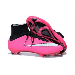 Scarpe da Calcio Nike Mercurial Superfly FG ACC Uomo 2015 Rosa Bianco