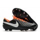 Nike Tiempo Legend VIII Elite FG Scarpa - Nero Bianco Arancione