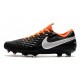 Nike Tiempo Legend VIII Elite FG Scarpa - Nero Bianco Arancione