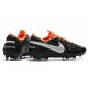 Nike Tiempo Legend VIII Elite FG Scarpa - Nero Bianco Arancione