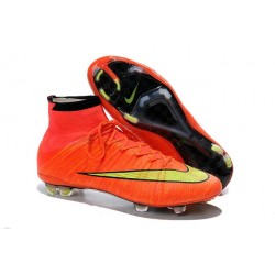 Nike Scrapa Calcio Mercurial Superfly Iv FG Tacchetti Hyper Punch Oro