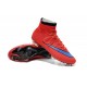 Nike Scrapa Calcio Mercurial Superfly Iv FG Tacchetti Rosso Viola