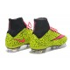 Nike Scrapa Calcio Mercurial Superfly Iv FG Tacchetti Safari Giallo Rosso