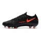 Scarpa 2021 Nike Phantom GT Elite FG Nero Rosso