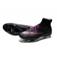 Nike Scrapa Calcio Mercurial Superfly Iv FG Tacchetti Nero Viola