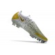 Nike Nuovo Scarpe da Calcio Phantom GT Elite FG Oro Bianco