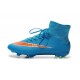 Cristiano Ronaldo Scrape Nike Mercurial Superfly 4 FG Blu Arancio