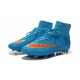 Cristiano Ronaldo Scrape Nike Mercurial Superfly 4 FG Blu Arancio