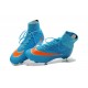 Cristiano Ronaldo Scrape Nike Mercurial Superfly 4 FG Blu Arancio