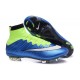 Cristiano Ronaldo Scrape Nike Mercurial Superfly 4 FG Blu Bianco Volt