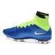 Cristiano Ronaldo Scrape Nike Mercurial Superfly 4 FG Blu Bianco Volt