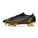 Nike Scarpe Mercurial Vapor 14 Elite FG Nero Oro