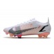 Nike Scarpe Mercurial Vapor 14 Elite FG Bianco Nero Rosso