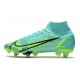 Nike Mercurial Superfly 8 Elite SG Pro AC Turchese Dinamico Lime Glow