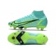 Nike Mercurial Superfly 8 Elite SG Pro AC Turchese Dinamico Lime Glow