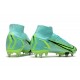 Nike Mercurial Superfly 8 Elite SG Pro AC Turchese Dinamico Lime Glow