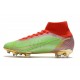 Scarpe Nike Mercurial Superfly 8 Elite DF FG Verde Rosso Negro