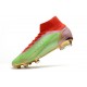 Scarpe Nike Mercurial Superfly 8 Elite DF FG Verde Rosso Negro