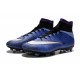 Scrape Nike Mercurial Superfly Iv FG Terreno Duro Viola Nero Bianco