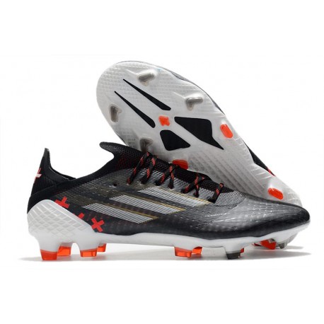 Scarpa da Calcio adidas X Speedflow.1 FG Nero Core Bianco Rosso Vivido